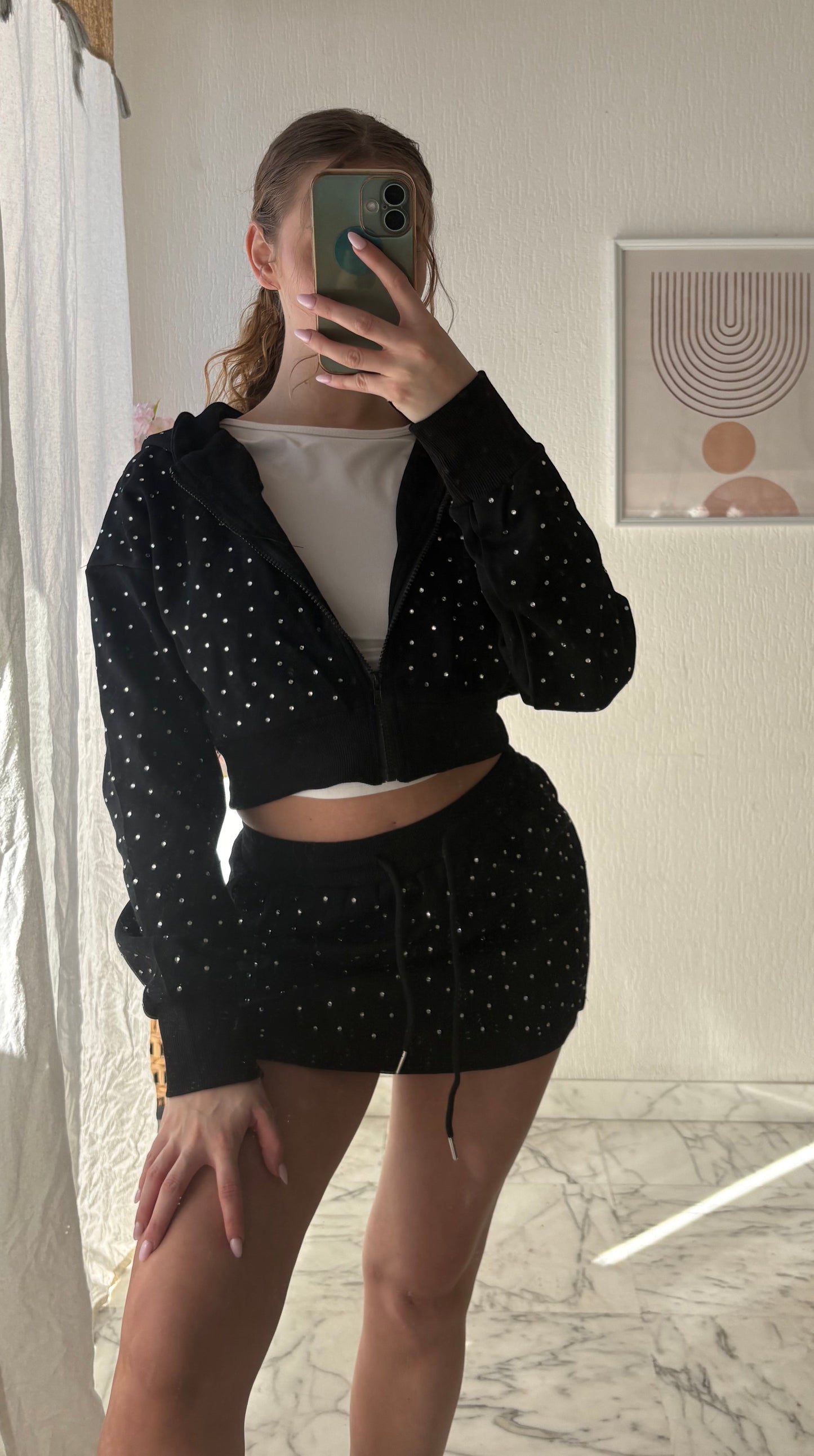 Ensemble à strass